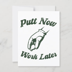 Postal Putt ahora trabaja después de divertidos regalos d