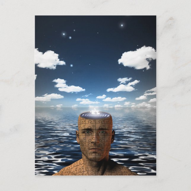 Postal Puzzleman (Anverso)