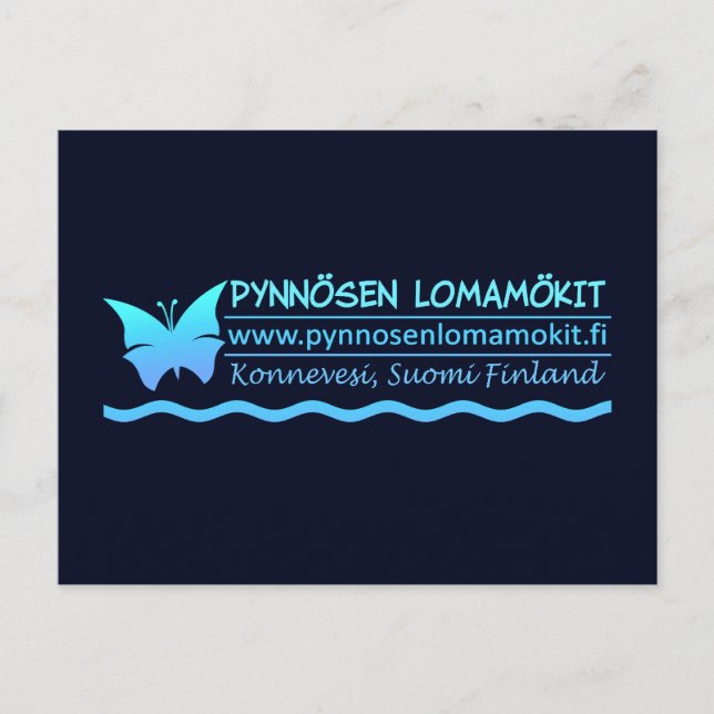 Postal Pynnösen Lomamökit - personalizar (Anverso)