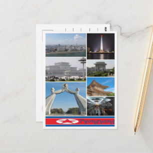 Postal Pyongyang - Corea del Norte -