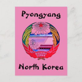 Postal Pyongyang, Corea del Norte (RPDC) Hermit Kingdom