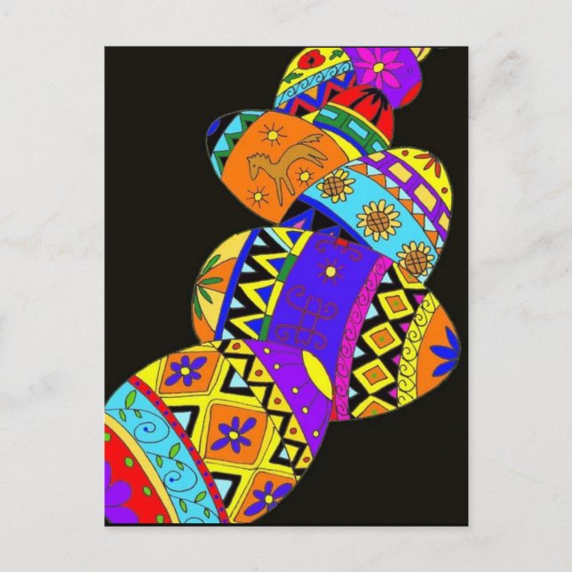 Postal Pysanky (Anverso)