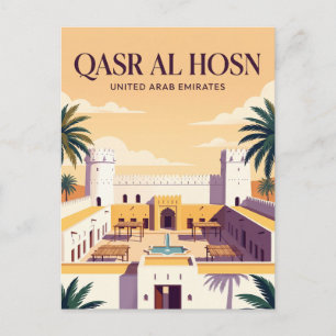 Postal Qasr Al Hosn Emiratos Árabes Unidos