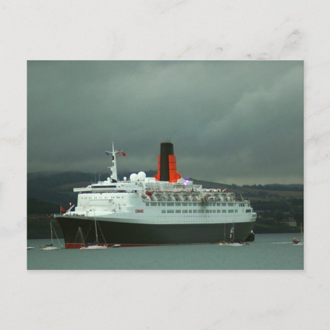 Postal QE2 en el sur de Queensferry (Anverso)
