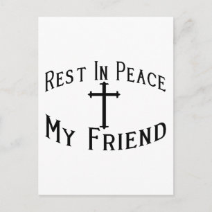 Postal QEPD mi amigo