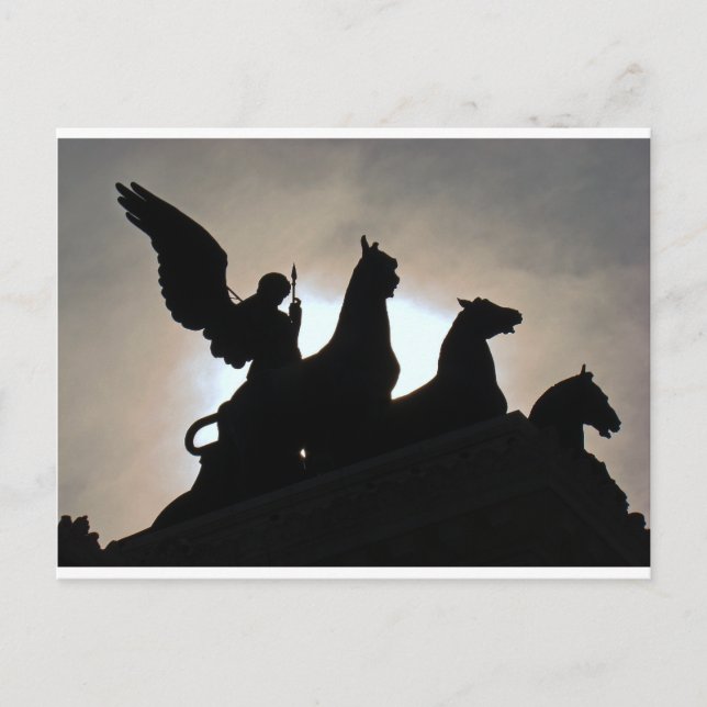 Postal Quadrigas (Anverso)