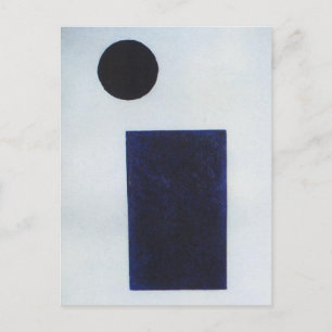 Postal Quadrilateral and the circle by Kazimir Malevich