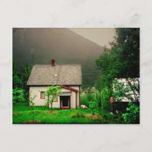 Postal Quaint Norwegian Cottage