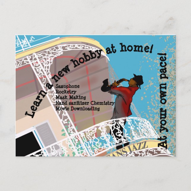 Postal QUARANTINE HOBBBES por Slipperywindow (Anverso)