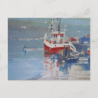 Quay Salcombe del pescador