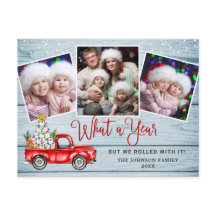 Qué año Navidades Red Farm Truck 3 Foto