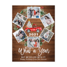 Qué año Navidades Red Farm Truck 6 Foto