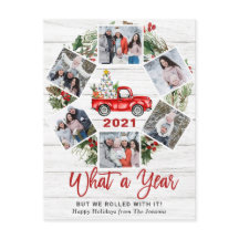 Qué año Navidades Red Farm Truck 6 Foto