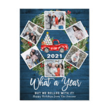 Qué año Navidades Red Farm Truck 6 Foto