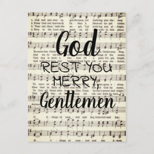 Postal Que Dios Te Descanse, Caballeros.