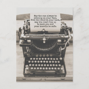 Postal Que el camino se levante para conocerte - Viajes s