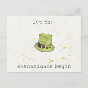 Postal Que Empiecen Los Shenanigans   Lucky Cuties II