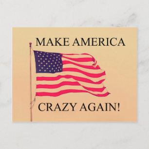 Postal ¡Que Estados Unidos vuelva a locos!
