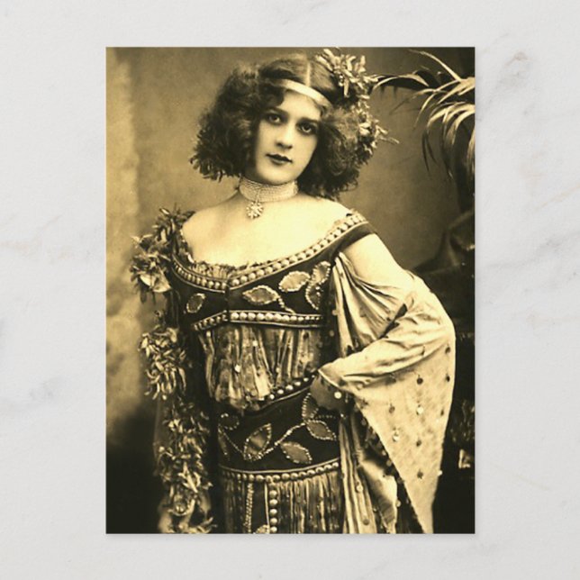 Postal ¿Qué estás mirando? (Anverso)