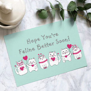 Postal Qué gracioso Personalizado felino felino mejor que