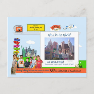 Postal ¿Qué hay en el mundo? ¡Las Vegas!