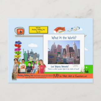 Postal ¿Qué hay en el mundo? ¡Las Vegas!