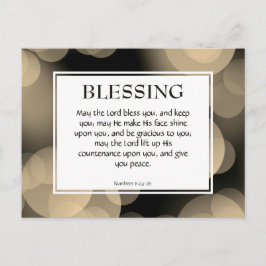 Postal QUE JEHOVAH TE BENDIGA | Números 6 Bendición