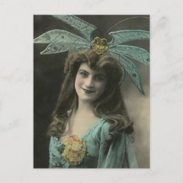 Postal Qué le pasa en la cabeza