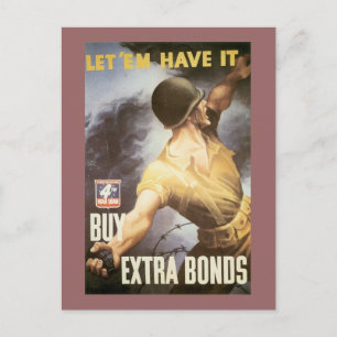Postal Que lo tengan - Compra bonos de guerra