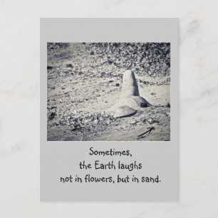 Postal ¿Qué pasa en la playa?