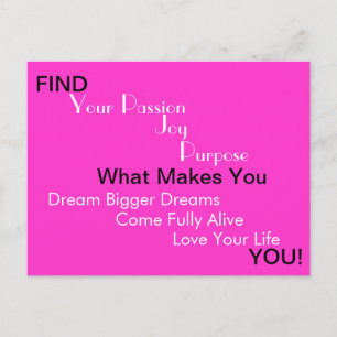 Postal QUÉ TE HACE Postcard