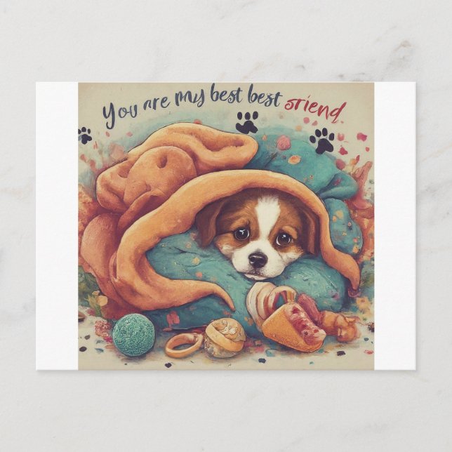 Postal que te mejores pronto (Anverso)