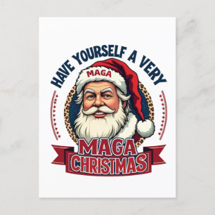 Postal Que te tengas un Navidad muy maga que Trump ganó