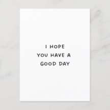 Que tengas un buen día