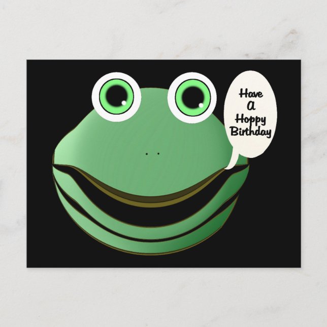 Postal Que tengas un cumpleaños agitado (Anverso)