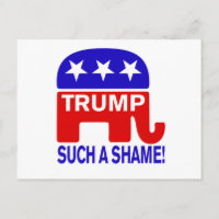 ¡Que vergüenza Trump!