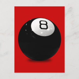 POSTAL QUEBALL POOL DEPORTES DE JUEGOS DIVERSIÓN ICONO LO