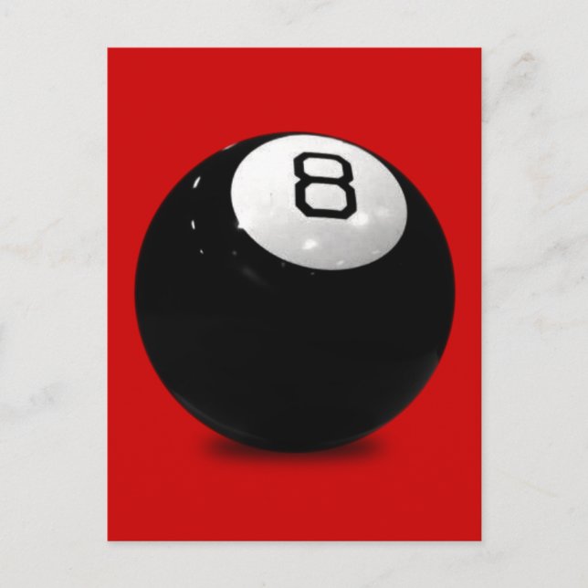 POSTAL QUEBALL POOL DEPORTES DE JUEGOS DIVERSIÓN ICONO LO (Anverso)