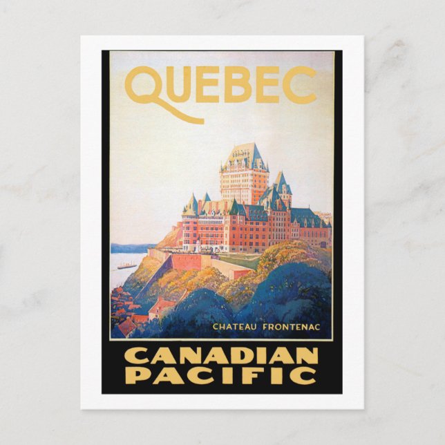 Postal Quebec (Canadá) (Anverso)
