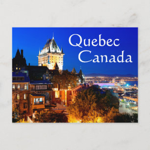 Postal Quebec Canadá 