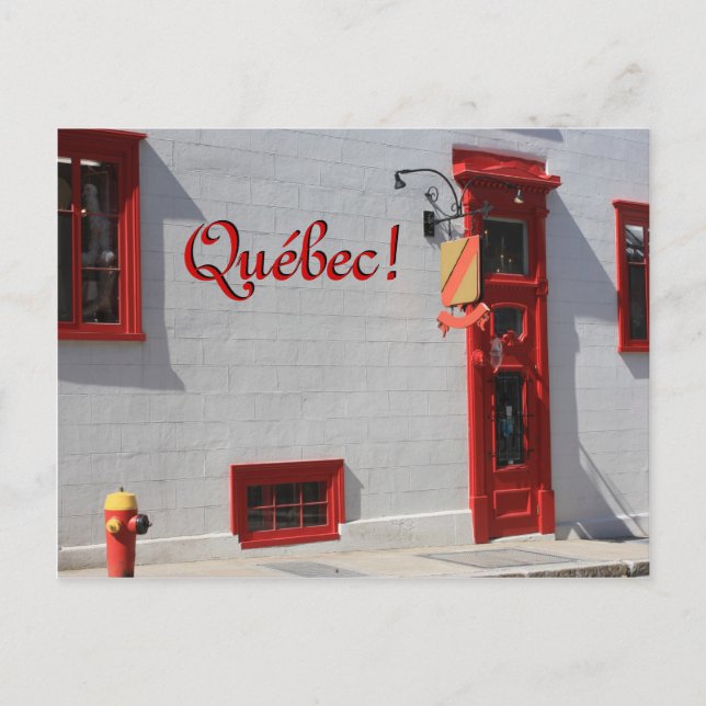 Postal Quebec (Canadá) (Anverso)