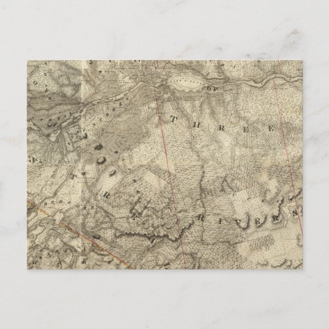 Postal Quebec (Canadá) 3 (Anverso)