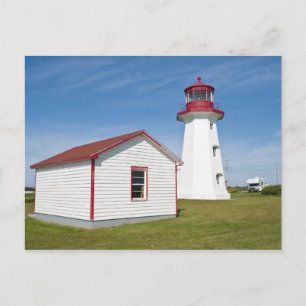 Postal Quebec, Canadá. Faro de Cap D'Espoir.