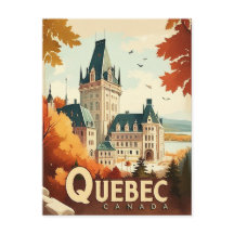Quebec, Canadá Viajes por Vintage