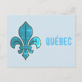Postal Québec Fleur de Lys