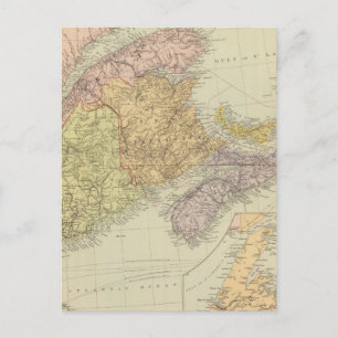 Postal Quebec, Nueva Brunswick, Nueva Escocia