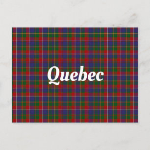 Postal Quebec Tartan Plaid