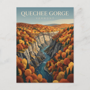 Postal Quechee Gorge Vermont