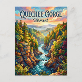 Postal Quechee Gorge Vermont