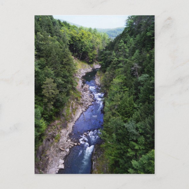 Postal Quechee Gorge, Vermont (Anverso)